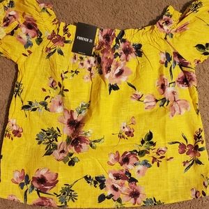 Off the shoulder blouse